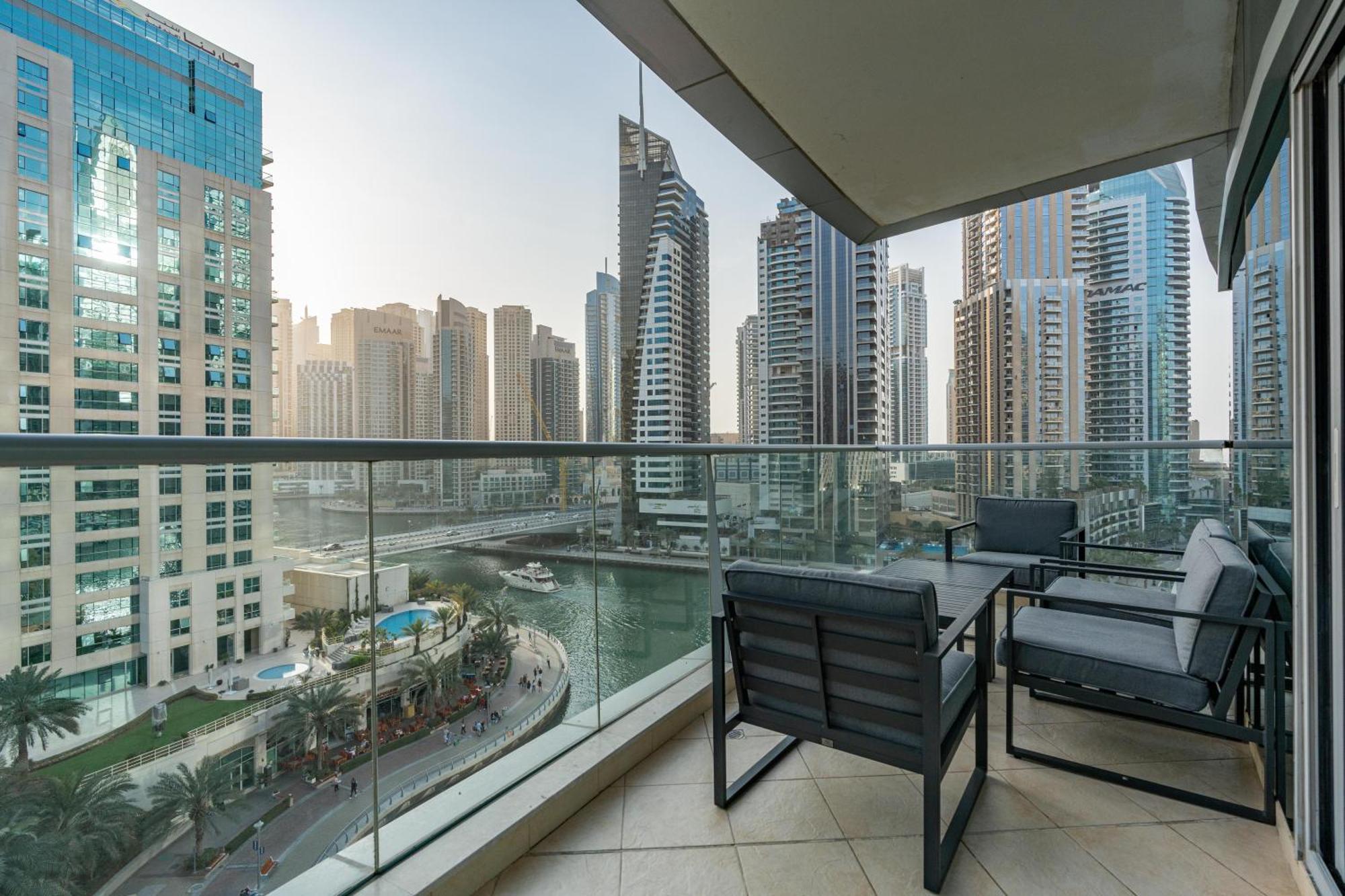 Vacay Lettings - Full Marina View 3 Bedroom Plus Maid Room Dubai Exterior photo