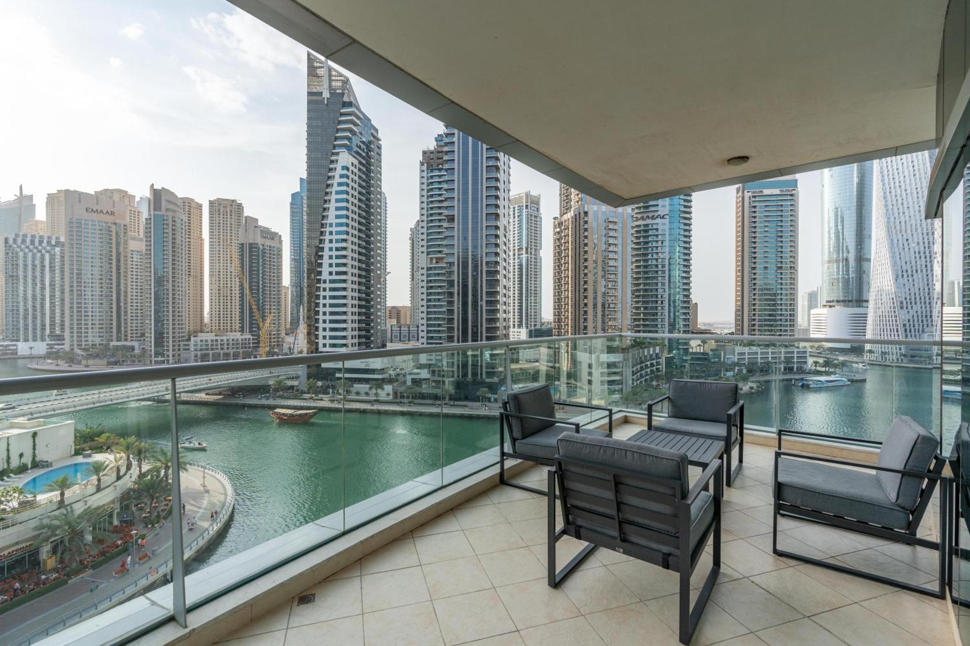 Vacay Lettings - Full Marina View 3 Bedroom Plus Maid Room Dubai Exterior photo