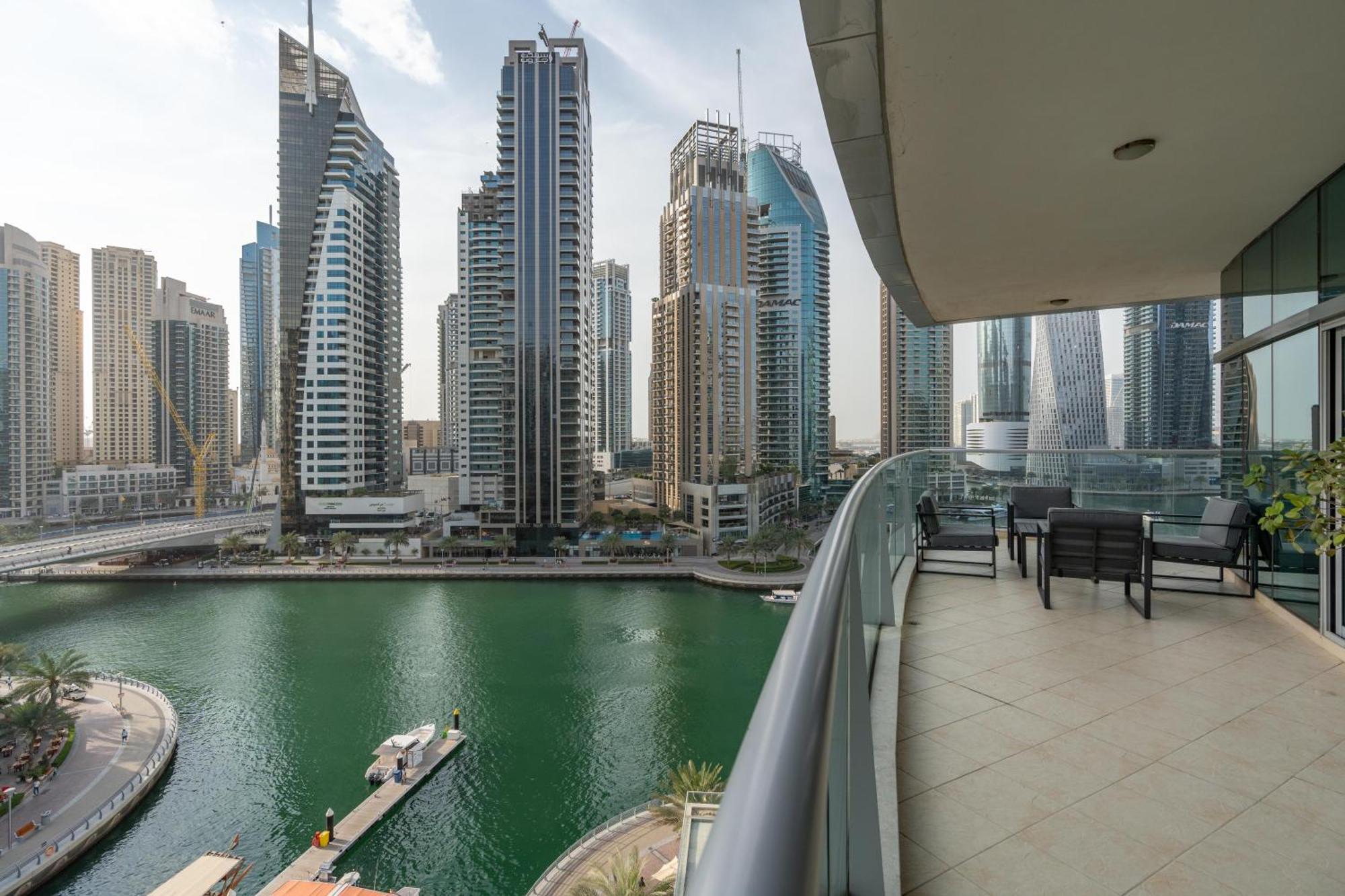 Vacay Lettings - Full Marina View 3 Bedroom Plus Maid Room Dubai Exterior photo