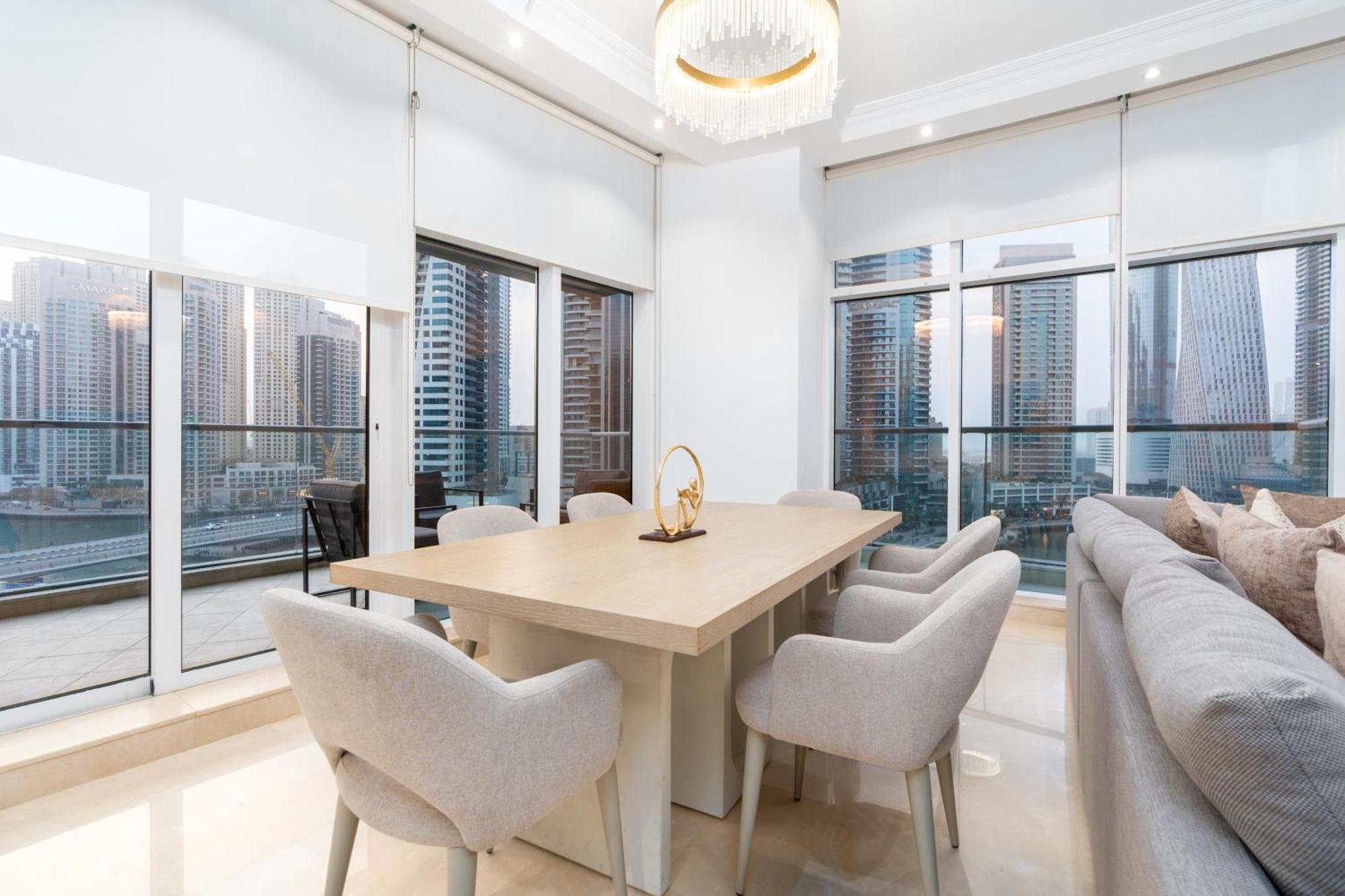 Vacay Lettings - Full Marina View 3 Bedroom Plus Maid Room Dubai Exterior photo
